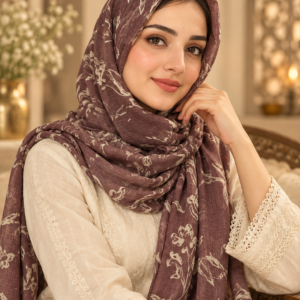 Joshan Sketch Floral Printed Scarf