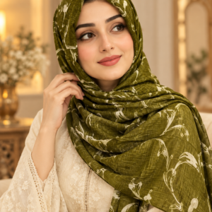 Joshan Sketch Floral Printed Scarf